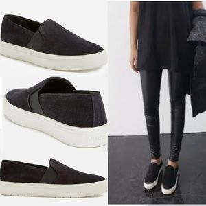 Vince Berlin 6 Slip On Suede Sneaker